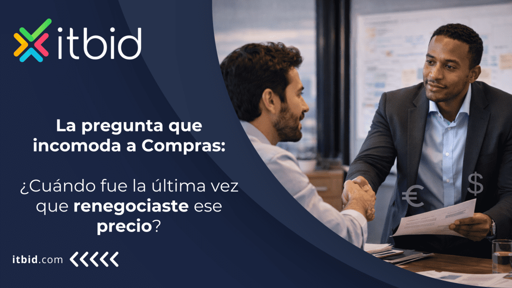 ¿Cuándo fue la última vez que renegociaste ese precio? La pregunta que incomoda a Compras